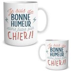 Mug - sud trading - blanc - c�ramique - compatible lave - vaisselle - 9. 7 cm