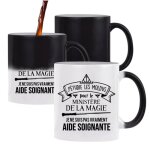 Mug - magique - aide soignante - porcelaine - cramique - 325 ml