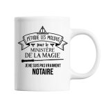 Mug - notaire - tasse blanche - céramique - compatible lave - vaisselle - design contemporain Mug - notaire - tasse blanche - céramique - compatible lave - vaisselle - design contemporain