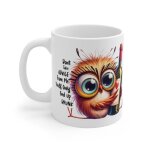Mug - oiseau - avec du vin - 11oz - céramique - cadeau anniversaire humoristique Mug - oiseau - avec du vin - 11oz - céramique - cadeau anniversaire humoristique