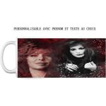 Mug personnalisable - mylene farmer - rouge - 325 ml - micro - ondes - lave - vaisselle
