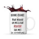 Mug - personnalis� - blanc - 325 ml - r�sistant lave - vaisselle - cadeau anniversaire no�l