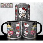 Mug personnalis� tasse caf� th� chocolat - kawaii hello kitty design 184