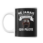 Mug pilote septuagénaire homme 70 ans tasse cadeau personnalisé Mug pilote septuagénaire homme 70 ans tasse cadeau personnalisé