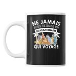 Mug - quarantenaire - 40 ans - c�ramique - r�sistant lave - vaisselle - design contemporain