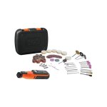 Multi - outil rotatif sur batterie bcrt8ik - xj 72 v black et decker - 53 accessoires - 84410