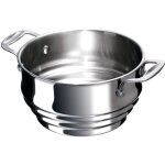 Multi - passoire chef à vapeur en inox - d: 16 cm à d: 20 cm Multi - passoire chef à vapeur en inox - d: 16 cm à d: 20 cm