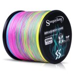 Multicolore - 300m - 0. 20mm - 12. 7kg - - sougayilang fil de p�che pe 9 brins ligne de p�che raid fil ...