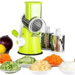 Multifonctions  lgumes coupe - lgumes manuel avec 3 lames cylindriques en acier ioxydable rpe  fromage ...