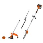 Gt garden - multifonction thermique 4 en 1 : tron�onneuse - d�broussailleuse - taille - haies