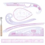 Multifonctionnelle pour rgle de vtement 7pcs multifonctionnelle de rgle mtrique faisant loutil de ...