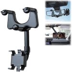 Multifunctional car rearview mirror phone holder support de téléphone pour rétroviseur de voiture support ... Multifunctional car rearview mirror phone holder support de téléphone pour rétroviseur de voiture support ...