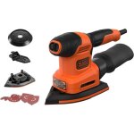 Multiponceuse filaire 200w black + decker (livre avec un coffret 6 abrasifs + 23 plateaux + 1 doigt ...