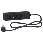 Gamme rallonges multiprises - hauteur 260 mm largeur 80 mm - profondeur 55 mm - caract�ristique 2 : rallonge ...