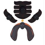 Musculaire rechargeable stimulateur ems abdominale abdos appareil musculation bras abdomen dos jambe ...