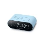 Muse m - 10 la r�veil radio fm bleu �cran lcd 06 pouces - secteur et 2�aaa