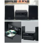 Muse micro - cha�ne hi?fi m - 62 bts bluetooth 5. 0 cd / mp3 usb fm aux 2x10w noir
