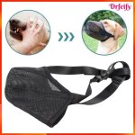 Museli�re pour chien - akozon - l / xl - pvc et nylon - maille respirante - sangles r�glables