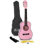 Guitare classique - music alley - ma - 51 - taille 1 / 2 - couleur rose - housse incluse Guitare classique - music alley - ma - 51 - taille 1 / 2 - couleur rose - housse incluse