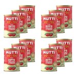 Mutti - lot 12x double concentr� de tomates - bo�te 440g
