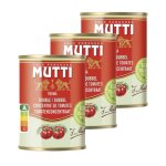 Mutti - lot 3x double concentr� de tomates - bo�te 140g