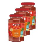 Mutti - lot 3x sauce tomates cuisines - bocal 400g