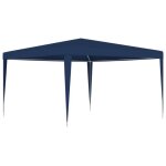 Mvp - chapiteau de jardin tente tonnelle anti - uv 4x4 m bleu (3666)