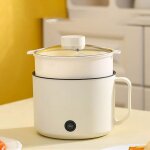 Mxzzand cuisini�re �lectrique mxzzand mini marmite �lectrique marmite electromenager maison panier vapeur ...