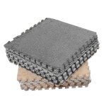 Mxzzand tapis embo�table en mousse moelleuse mxzzand tapis de sol embo�table en mousse pelucheuse puericulture ...
