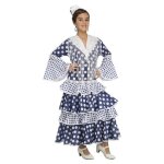 My other me costume de flamande sole� pour fille bleu (viving costumes) 5 - 6 a�os bleu - 204380