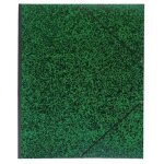 Carton � dessin - exacompta - annonay - 37x52cm - �lastiques - vert
