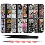 Kit nail art strass - multicolore - oeil de cheval - qualit suprieure