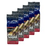 Najjar - lot 5x caf� arabica br�silien moulu - sachet 450g