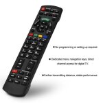 T�l�commande - panasonic - n2qayb000487 - fonctions compl�tes - navigation menu - acc�s direct cha�nes ...