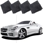 Nano sparkle cloth pour les gratignures de voiture (4 pices) efface rayure voiture rparer chiffon ...