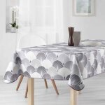 Nappe - 2020 v1 - rectangulaire - 2m40 x 1m50 - anti tache - infroissable - gris clair Nappe - 2020 v1 - rectangulaire - 2m40 x 1m50 - anti tache - infroissable - gris clair