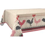 Nappe anti - taches coq
