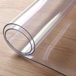 Nappe cristal épaisse 0. 80 mm pvc transparente (140x200 cm) Nappe cristal épaisse 0. 80 mm pvc transparente (140x200 cm)