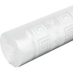 Nappe damassee 1. 20m x 50 m blanche Nappe damassee 1. 20m x 50 m blanche