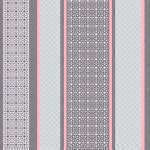 Nappe - feliz - toile cire - rose - largeur 140 cm - longueur personnalisable