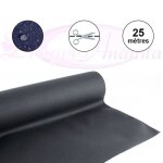 Nappe noire en rouleau de 25 m�tres pas cher