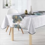 Nappe ovale déco 2m40 x 1m50 réf 2109 antitache et infroissable polyester Nappe ovale déco 2m40 x 1m50 réf 2109 antitache et infroissable polyester