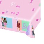 Nappe papier barbie sweet life 120x180cm rose Nappe papier barbie sweet life 120x180cm rose