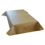 Nappe en papier damass� - dam - rl 1. 18x5m - or - jaune - nappe - dimensions: 1. 18 x 5 m
