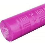 Nappe papier damasse fuchsia 120x6m