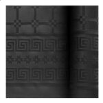 Nappe papier gaufr� 20x1. 18m noir