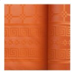 Nappe papier gaufr� 20x1. 18m orange