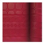 Nappe papier gaufr� 20x1. 18m rouge