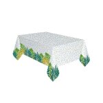 Nappe en papier tropical chic 120 x 180 cm