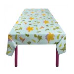 Nappe de table - 73 - dinosaure party - 130x180 cm - multicolore - non lavable